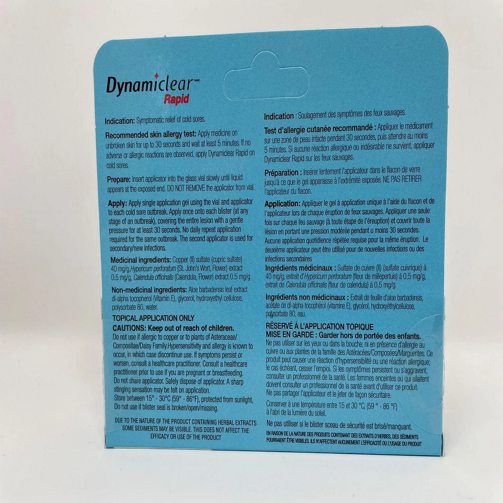 Dynamiclear Rapid Pour Fexux Sauvages