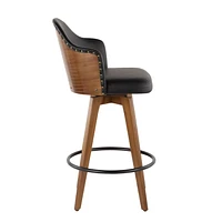 LumiSource Ahoy Mid-Century Modern Barstool