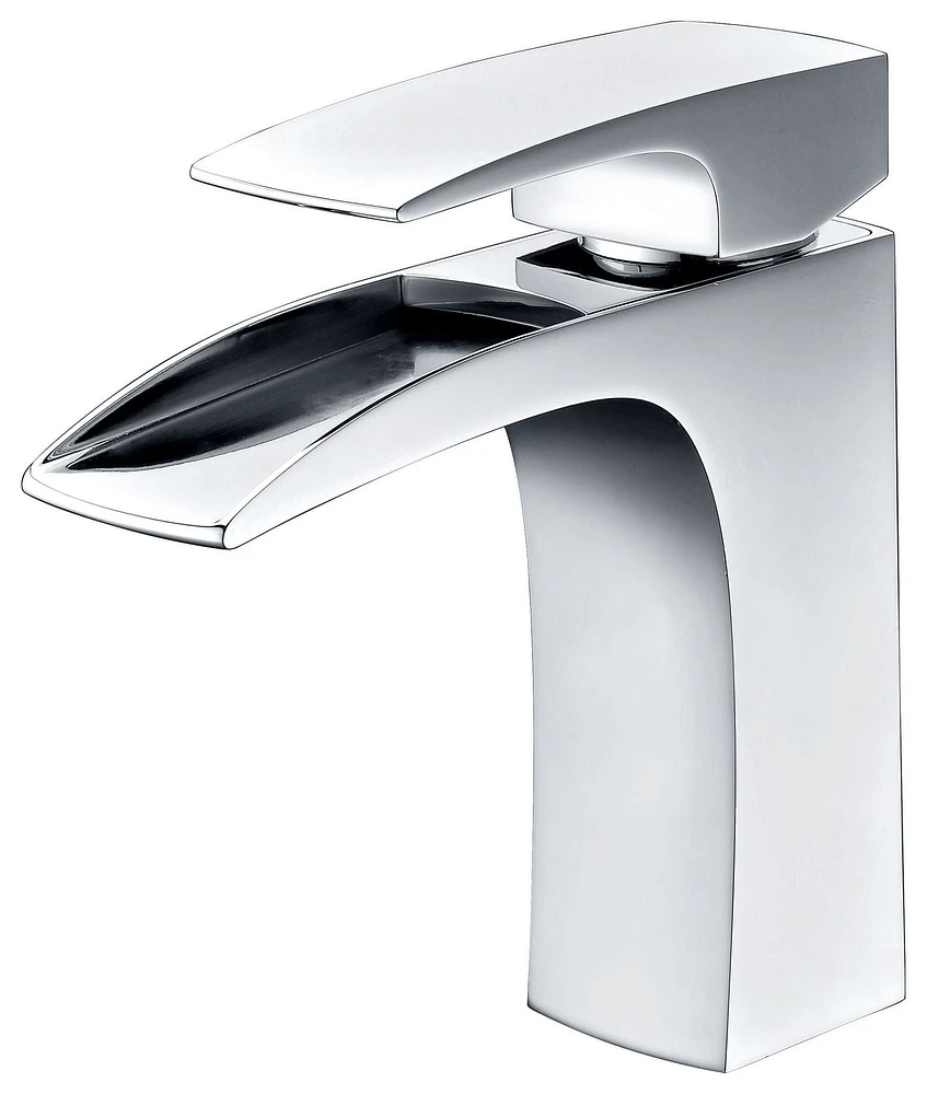 17.5-in. W Above Counter White Bathroom Vessel Sink Set For 1 Hole Right Faucet AI-26275