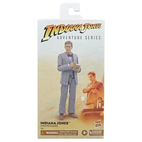 Indiana Jones and the Last Crusade Adventure Series Indiana Jones (Professor) Toy, 6-Inch Indiana Jones Action Figures, Kids Ages 4 and Up