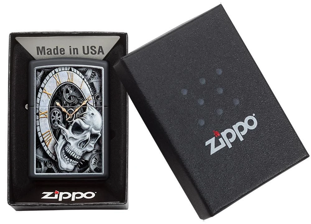 Zippo Skull Clock Design (29854)