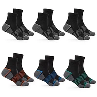 Fruit of the Loom Boys' 6 Pack Ankle Socks, Boys Socks