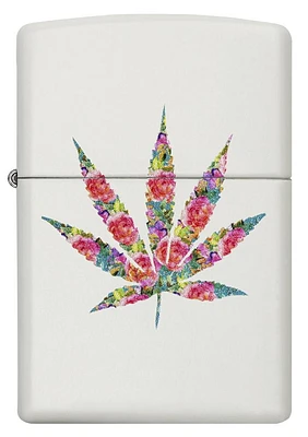 Zippo 214 Floral Leaf Design (29730)