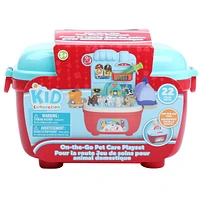 On-the-Go Pet Care Playset