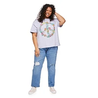 Jean coupe maman No Boundaries pour femmes