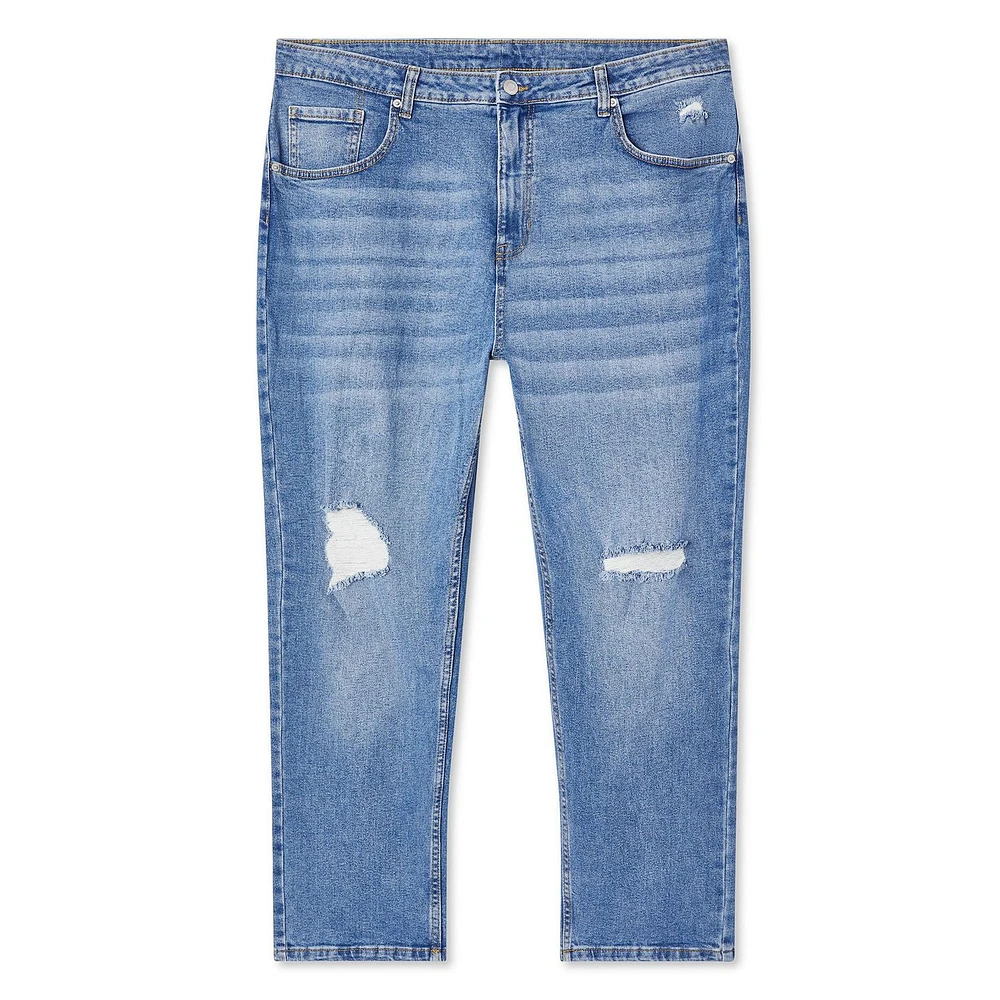 Jean coupe maman No Boundaries pour femmes
