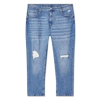 Jean coupe maman No Boundaries pour femmes