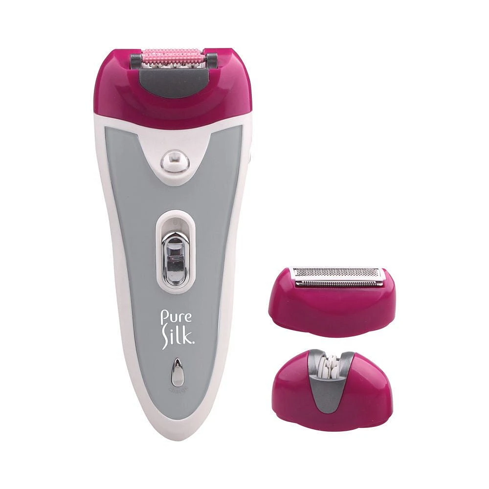 Pure Silk 1700 Series Rechargeable 3-in-1 Epilator and Shaver – CPE17001