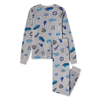 George Boys' Velour Pajama 2-Piece Set, Sizes XS-XL