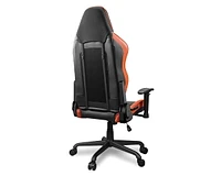 Cougar Armor Air Gaming Chair Dual High Back Ergonomic Breathable PVC Leather  Adjustable Armrest  Reclaining Backrest up to 160º Tilt Mechanism, Black