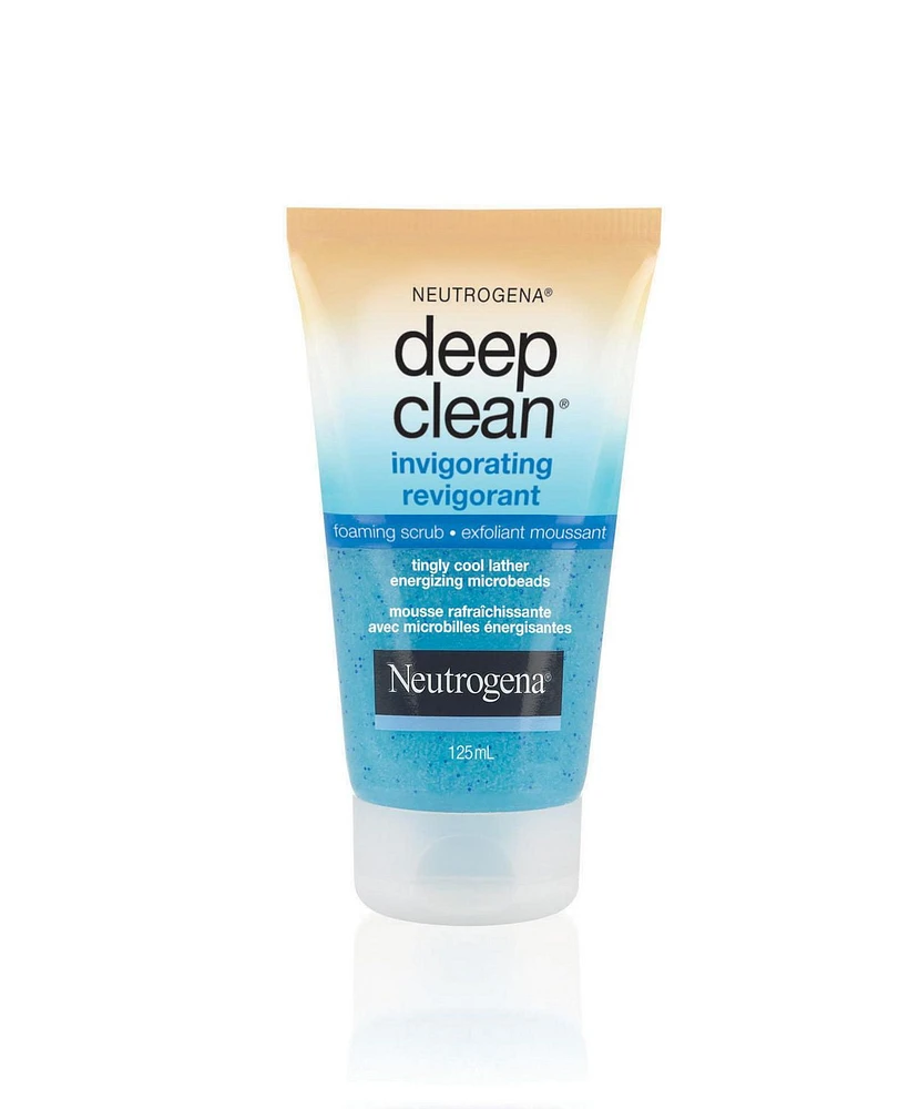 Neutrogena Deep Clean Invigorating Foaming Scrub, 125 mL