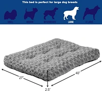 Mid West Quiet Time Deluxe Ombre Swirl Dog Bed