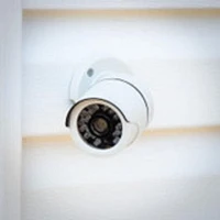 Sabre Fake Security Camera - White, Fake Security Camera