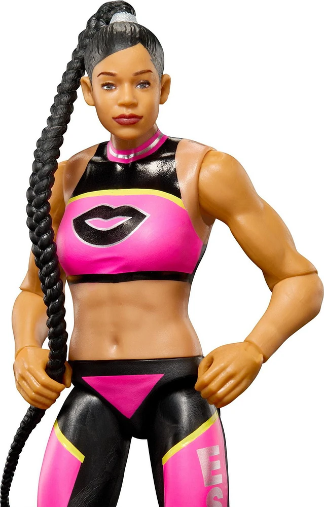 WWE Bianca Belair Action Figure, 6-inch Collectible Superstar with Articulation & Life-Like Look