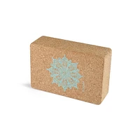 Zenzation Printed Eco Cork Yoga Block