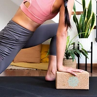 Zenzation Printed Eco Cork Yoga Block