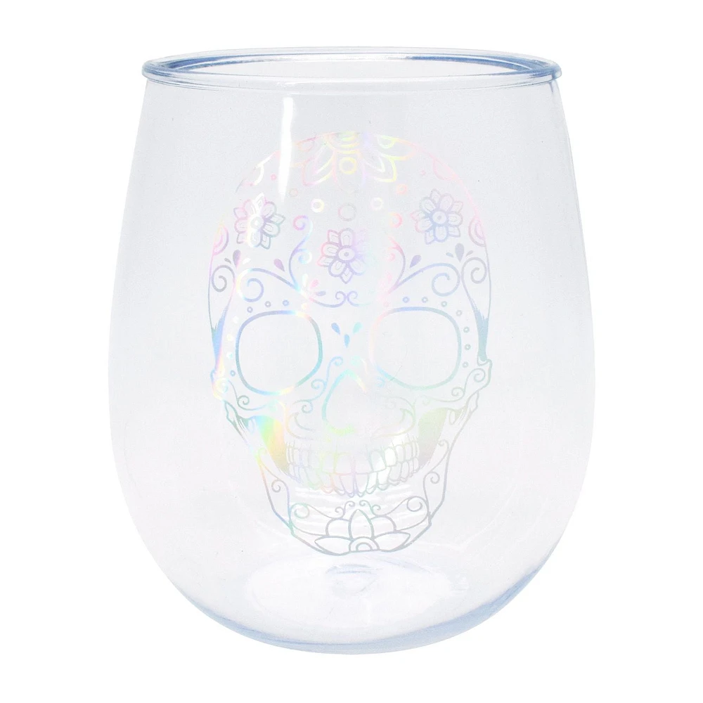 Halloween DOF design 16 oz stemless tumbler