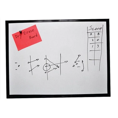 Jelinek Cork Dry Erase Sports Board 18” x 24” framed