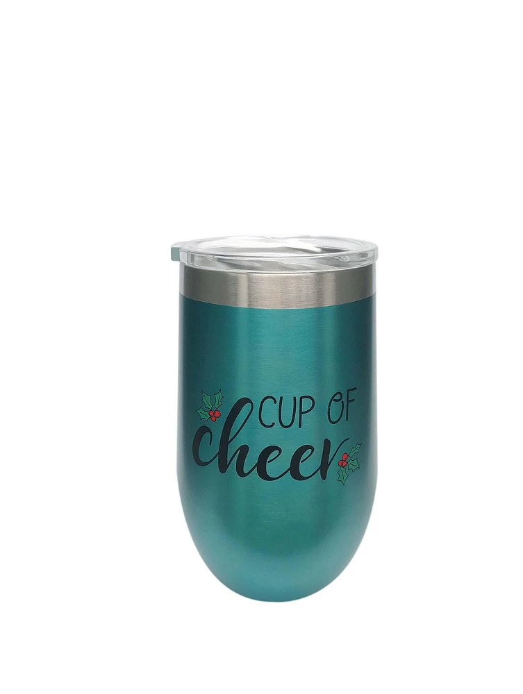 Holiday Time 16oz Double Wall Tumbler