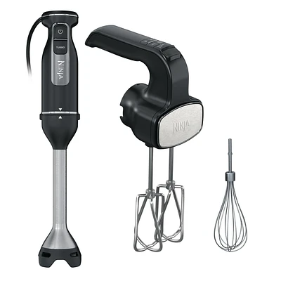 Ninja CI100C Foodi Power Mixer System, Immersion Blender and Hand-Mixer Combo