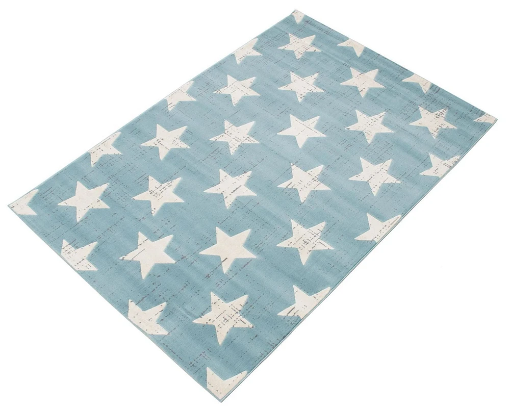 ECARPET Kids Room, Nursery, Playroom, Bedroom Area Rug, Angel Collection