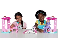 Pets Alive My Magical Unicorn in Stable Battery-Powered Interactive Robotic Toy Playset