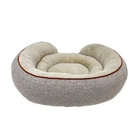 Vibrant Life 38in Large Orthopedic Oval Lounger Dog Bed