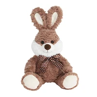 Way to celebrate 10inch rabbits with ribbons plush toys---multi colors