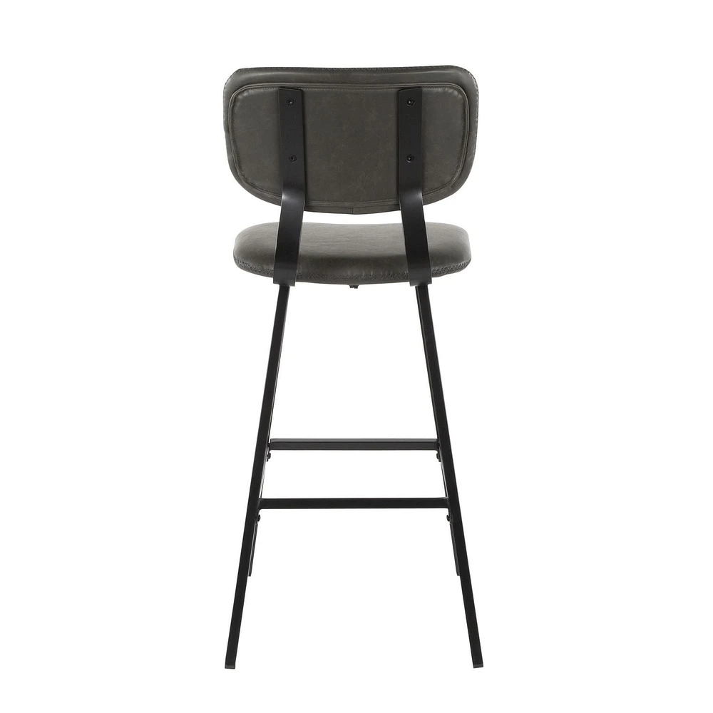 Tabouret de bar contemporain Foundry, de LumiSource