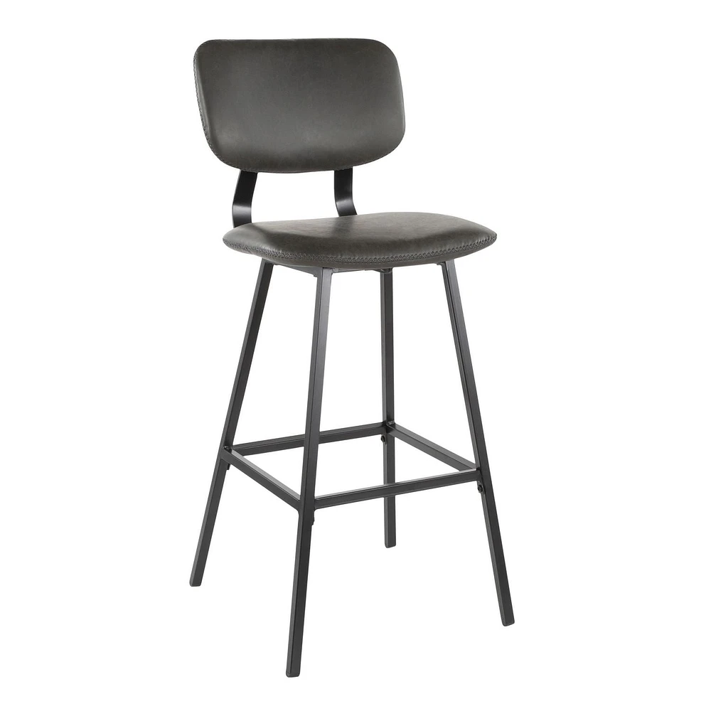 Tabouret de bar contemporain Foundry, de LumiSource