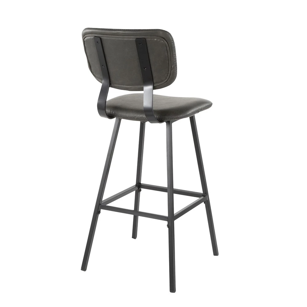 Tabouret de bar contemporain Foundry, de LumiSource