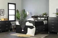 South Shore, Cosmos collection, Captain Bed with 4 Drawers