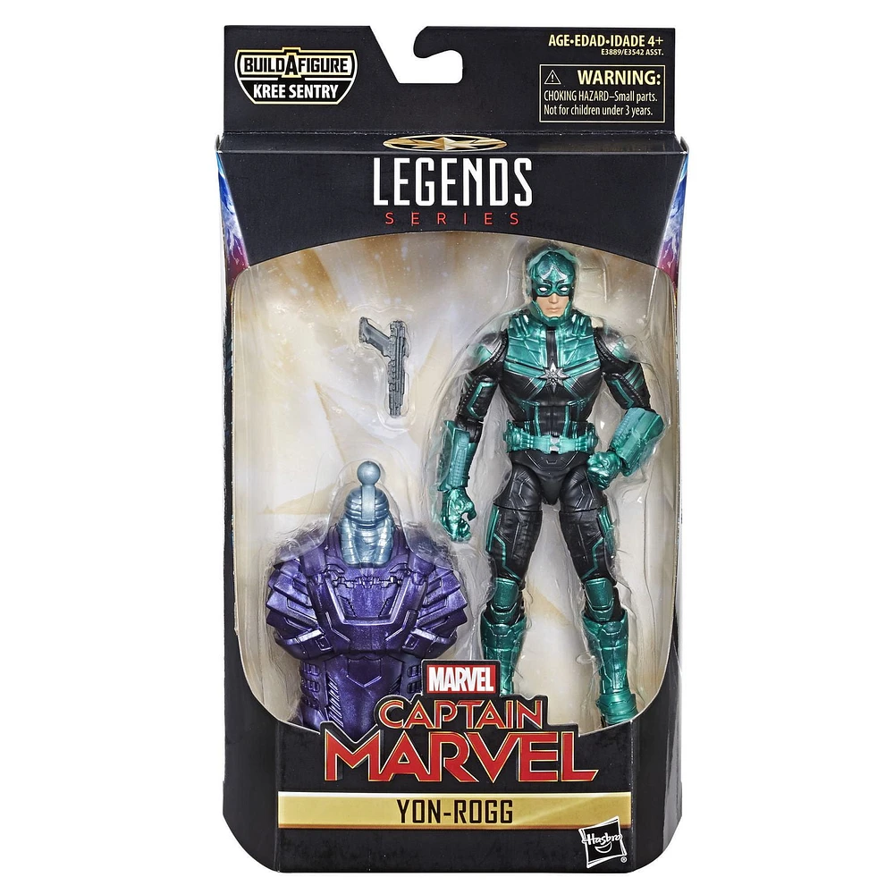 Marvel Captain Marvel 6-inch Legends Yon-Rogg Kree Figure