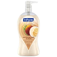 Softsoap Coconut Butter Scrub Body Wash Exfoliating Body Wash 946 mL