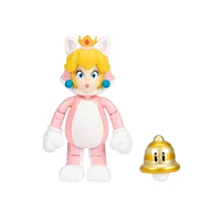 Nintendo 4 Inch Figure - Cat Peach with Super Bell