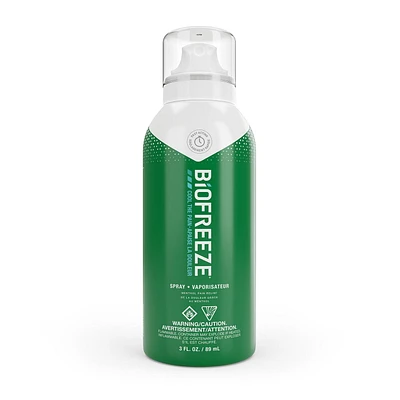 BIOFREEZE SPRAY, FOR ARTHRITIS, BACK PAIN, SORE MUSCLES AND JOINTS