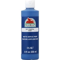 Apple Barrel 8 oz Cobalt Blue, 8 oz Matte Acrylic Paint