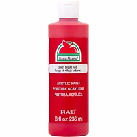 Apple Barrel 8 oz Bright Red, 8 oz Matte Acrylic Paint