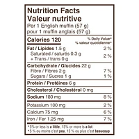 Dempster’s® Whole Grain English Muffins, Pack of 6; 342 g