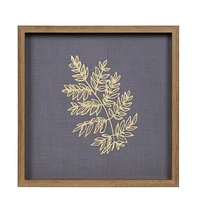 hometrends Leaf 3 Framed Art