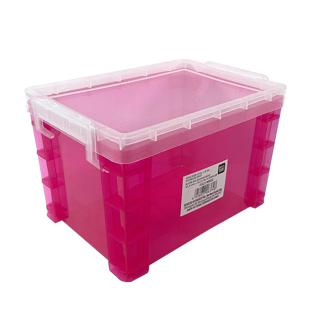 Pen+Gear STACKER 4X6 STORAGE BOX