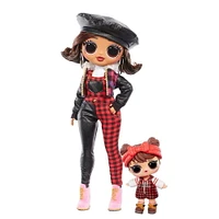 LOL Surprise OMG Winter Chill Camp Cutie Fashion Doll & Babe in the Woods Doll with 25 Surprises