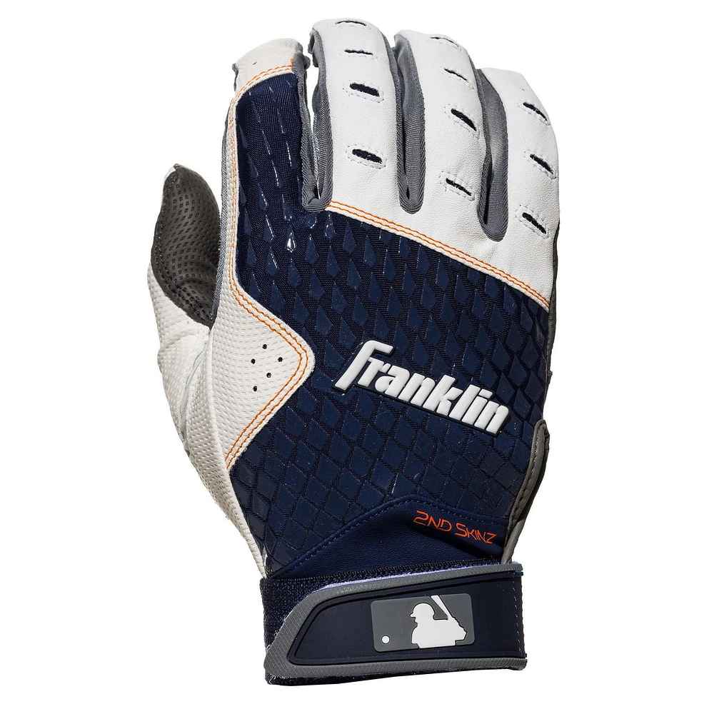 FRANKLIN SPORTS INC Mlb Adult 2nd Skinz Batting Glove Pair - Large