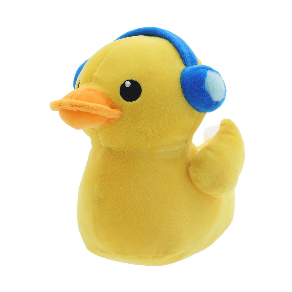 Way To Celebrate Medium Duck with Headphones