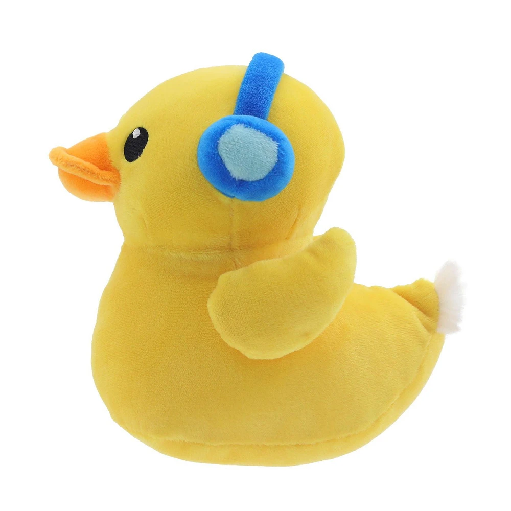 Way To Celebrate Medium Duck with Headphones