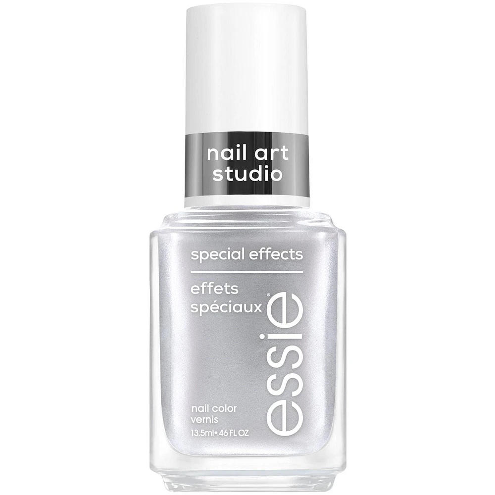 essie nail art studio jelly nail polish, sheer jelly finish, artic jelly, white, 13.5 ml, -