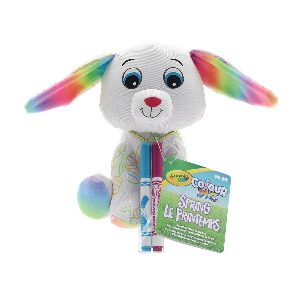 Crayola Colour Me Bunny Plush