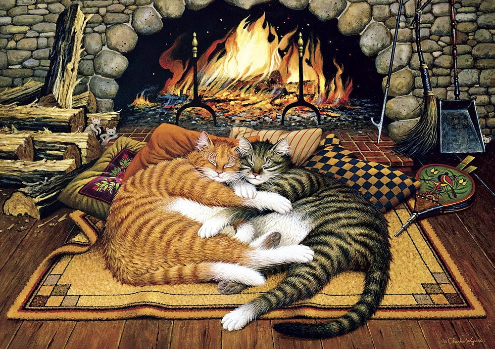 Buffalo Games Le puzzle Charles Wysocki All burned Out en 300 pièces