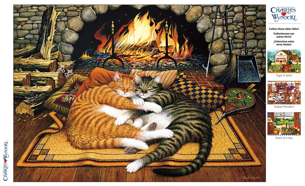 Buffalo Games Le puzzle Charles Wysocki All burned Out en 300 pièces