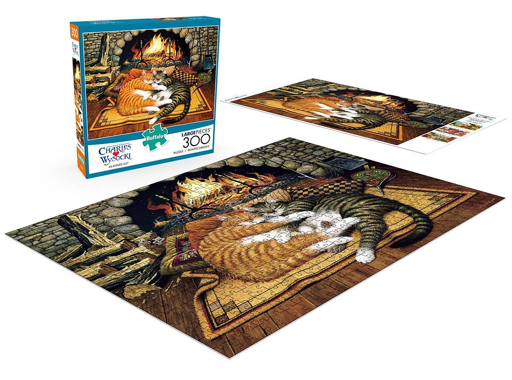 Buffalo Games Le puzzle Charles Wysocki All burned Out en 300 pièces